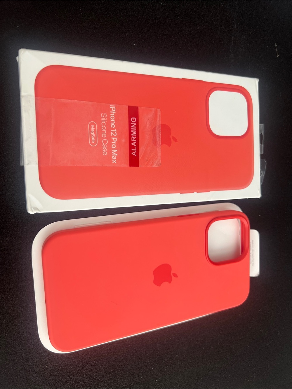 Apple Silicone iPhone Case in Orange NWOT
